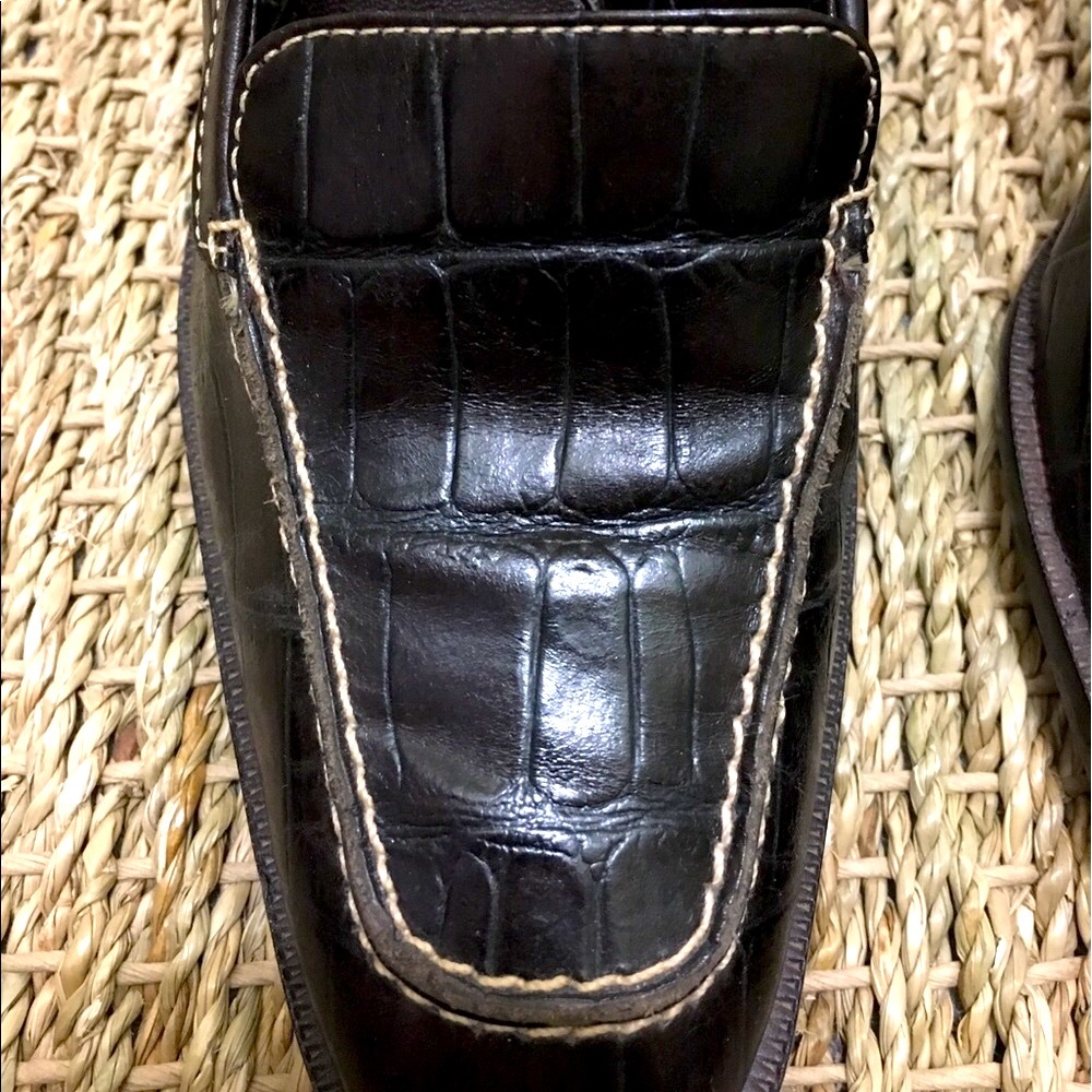 EUC Leather ANTONIO MELANI 3” Platforms - Picture 3 of 10